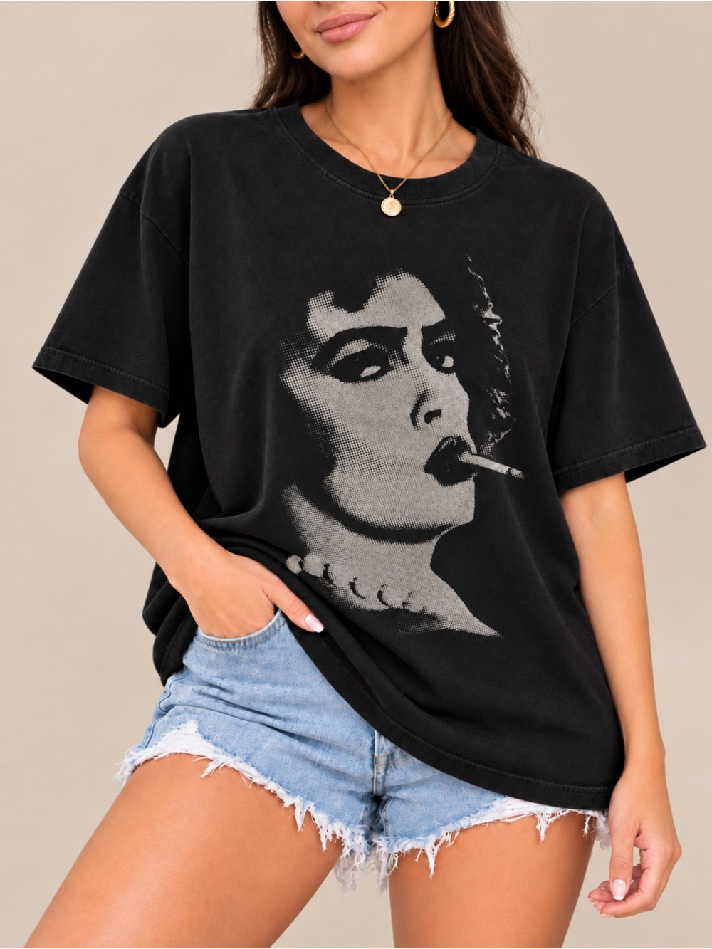 Rocky Horror Picture Show Unisex T-shirt Tim Curry Memorial Tee